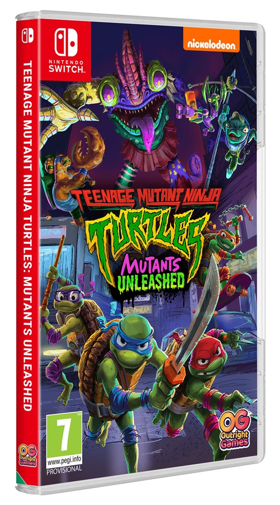 Teenage Mutant Ninja Turtles: Mutants Unleashed Nintendo Switch játékszoftver