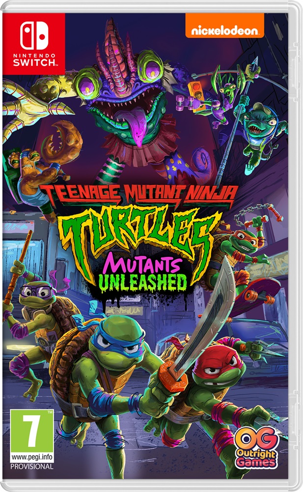 Teenage Mutant Ninja Turtles: Mutants Unleashed Nintendo Switch játékszoftver