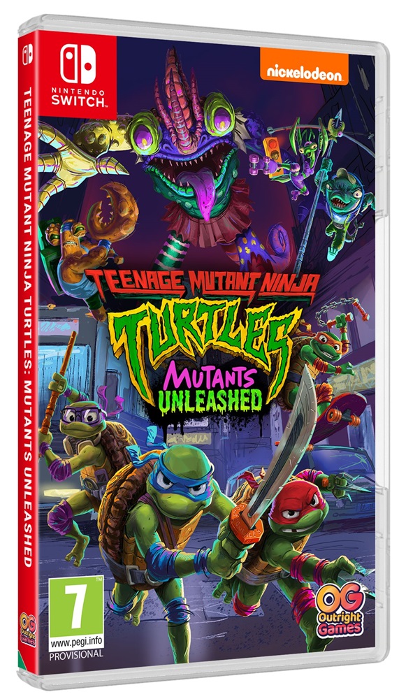 Teenage Mutant Ninja Turtles: Mutants Unleashed Nintendo Switch játékszoftver
