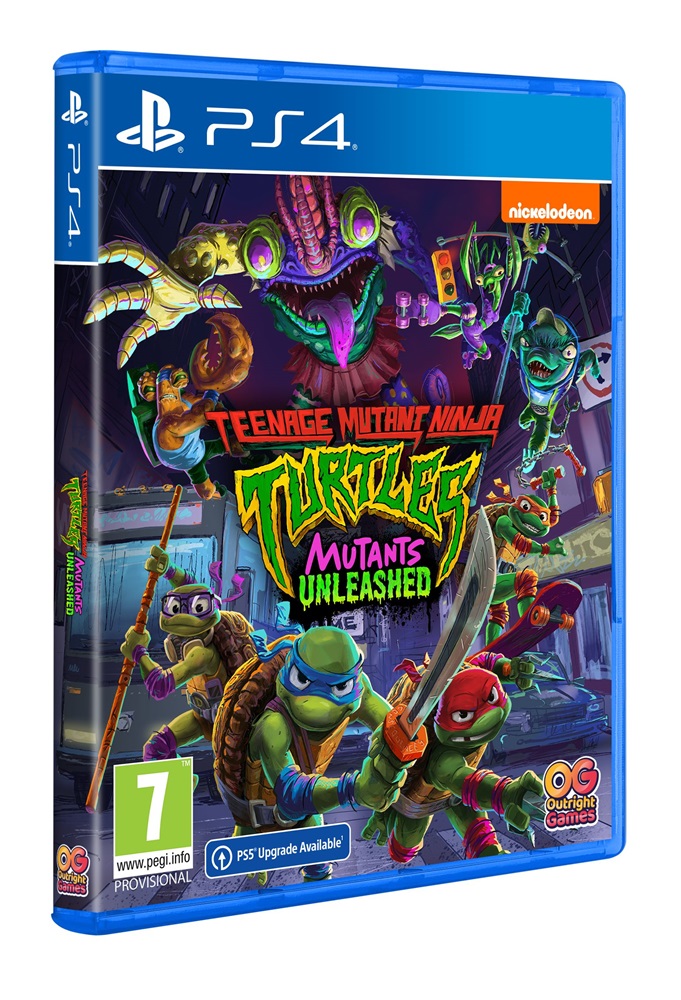 Teenage Mutant Ninja Turtles: Mutants Unleashed PS4 játékszoftver