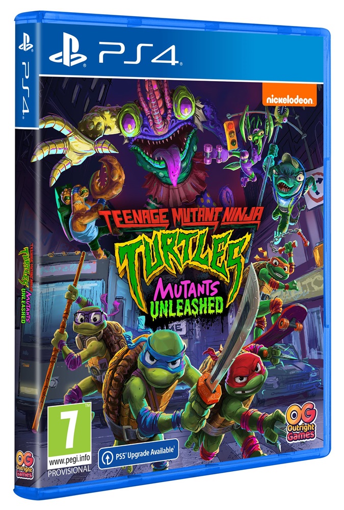 Teenage Mutant Ninja Turtles: Mutants Unleashed PS4 játékszoftver