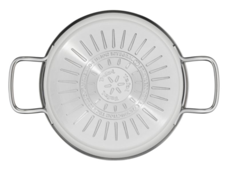 Tefal B8644474 Intuition 20cm rozsdamentes acél lábas és fedő szett