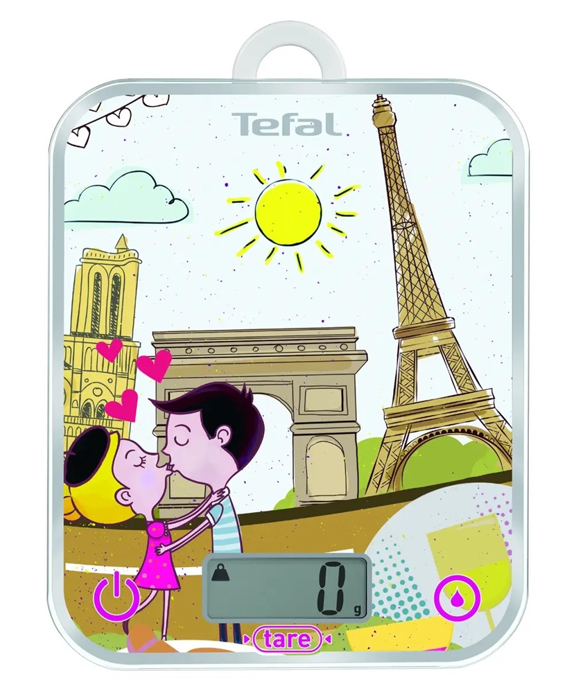Tefal BC5125V1 Optiss Decor mintás konyhai mérleg