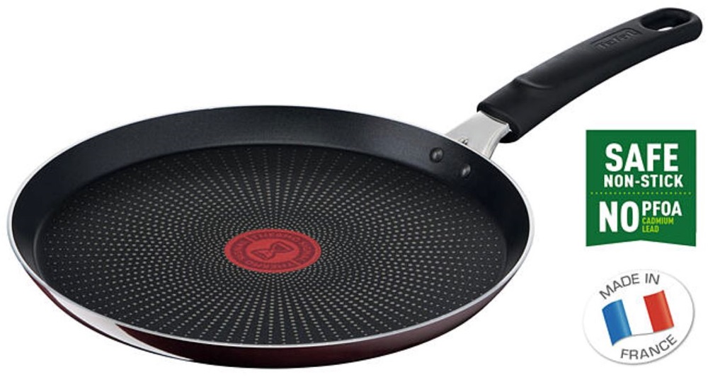 Tefal D5221083 Resist Intense 25cm-es alumínium palacsintasütő serpenyő