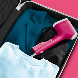 Tefal DT2023F0 Pure POP rózsaszín kézi ruhagőzölő