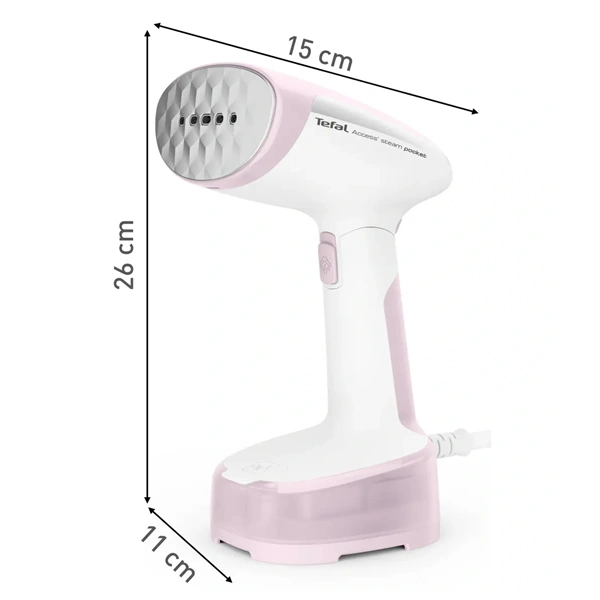 Tefal DT3050E1 Access Steam Pocket fehér-rózsaszín kézi ruhagőzölő