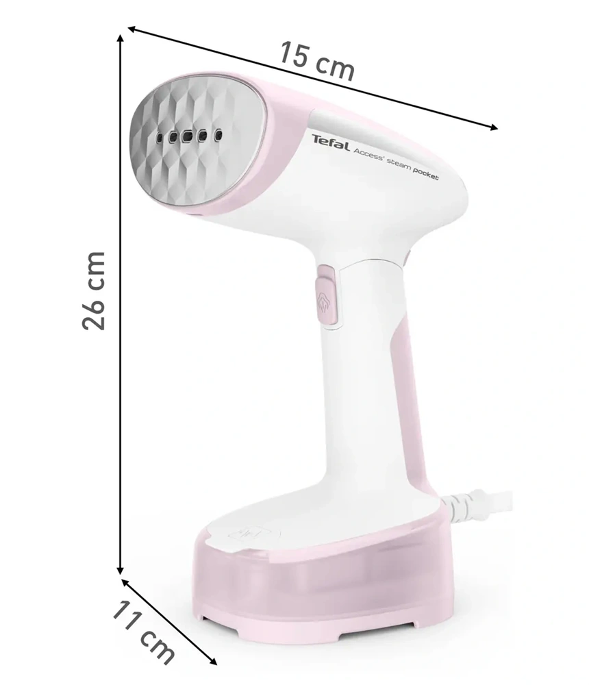 Tefal DT3050E1 Access Steam Pocket fehér-rózsaszín kézi ruhagőzölő