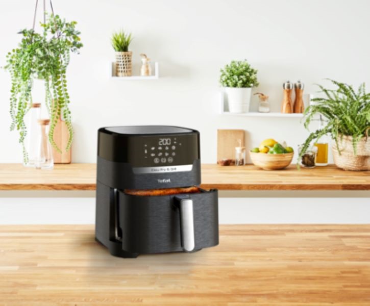 Tefal EY505815 2 az 1-ben fekete 4,2 L forrólevegős sütő
