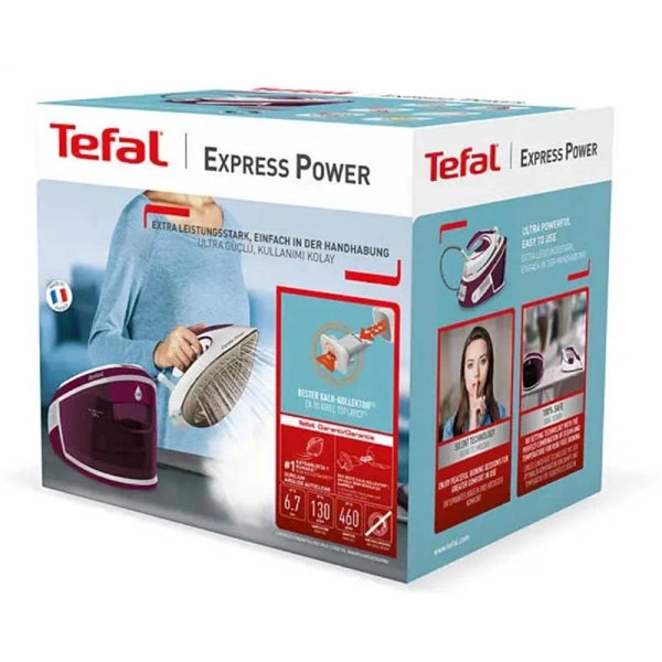Tefal Express Power SV8061E0 lila-fehér gőzállomás