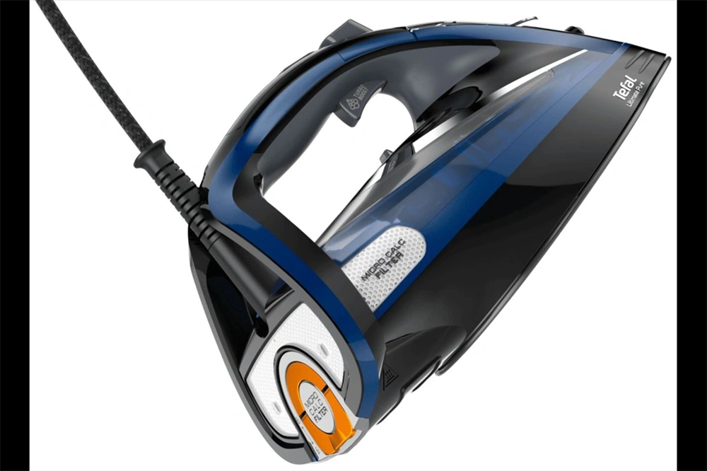 Tefal FV9848E0 Ultimate Pure sötétkék-fekete gőzölős vasaló