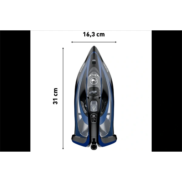 Tefal FV9848E0 Ultimate Pure sötétkék-fekete gőzölős vasaló