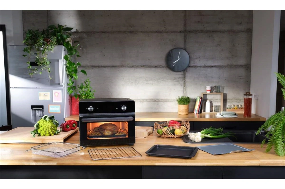 Tefal FW606810 Easy Fry fekete 20 L-es multifunkciós forrólevegős sütő