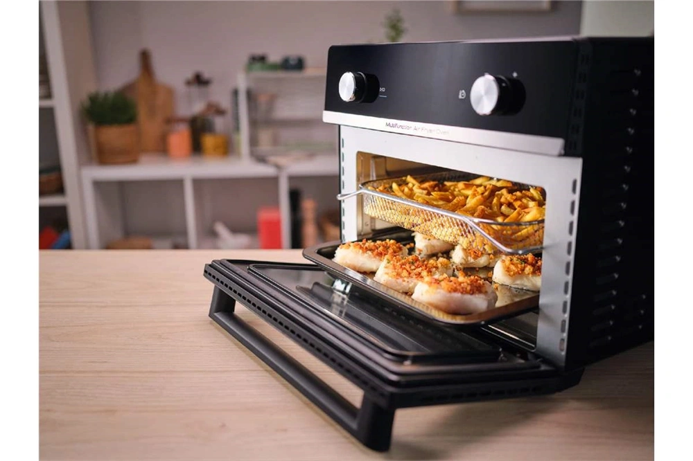 Tefal FW606810 Easy Fry fekete 20 L-es multifunkciós forrólevegős sütő