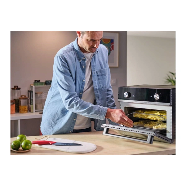 Tefal FW606810 Easy Fry fekete 20 L-es multifunkciós forrólevegős sütő