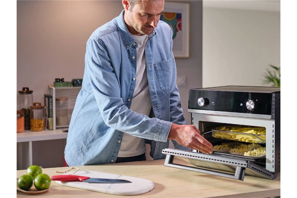 Tefal FW606810 Easy Fry fekete 20 L-es multifunkciós forrólevegős sütő