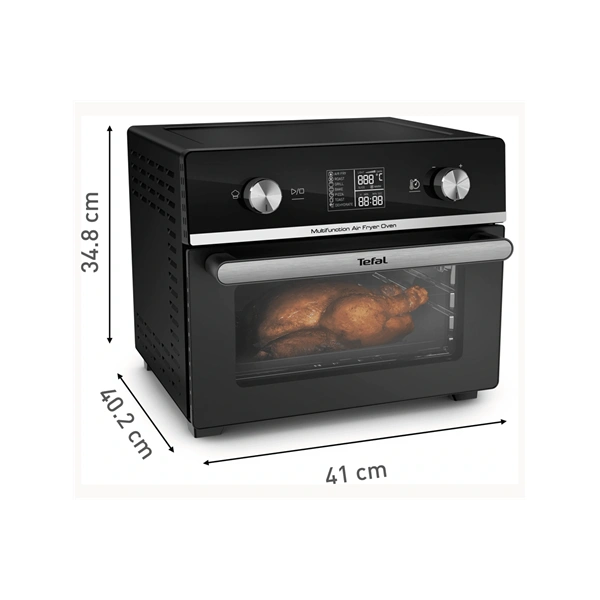 Tefal FW606810 Easy Fry fekete 20 L-es multifunkciós forrólevegős sütő