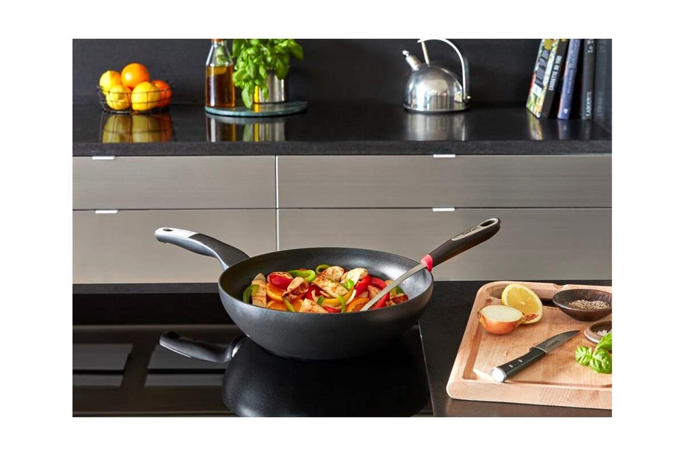 Tefal G2551972 Unlimited 28cm-es alumínium wok serpenyő