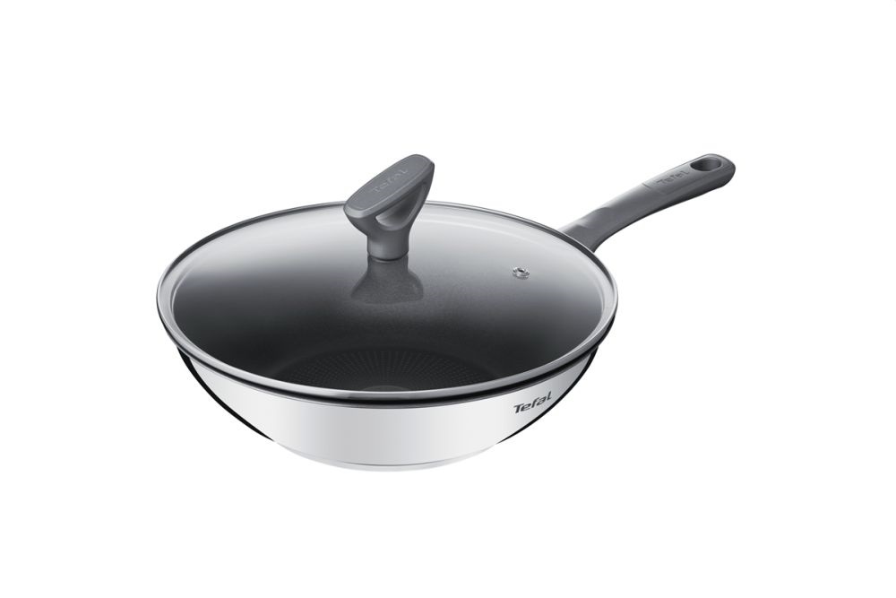 Tefal G7309955 Daily Cook 28 cm fedővel wok serpenyő