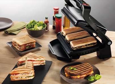 Tefal GC772830 Optigrill 2 az 1-ben fekete kontaktgrill