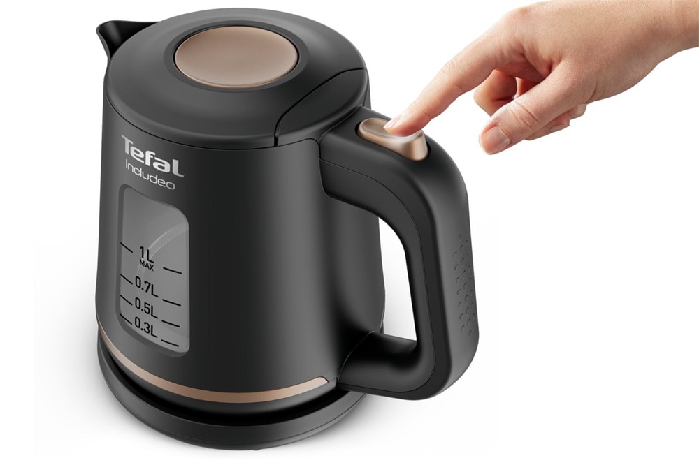 Tefal KI533811 1L-es fekete vízforraló