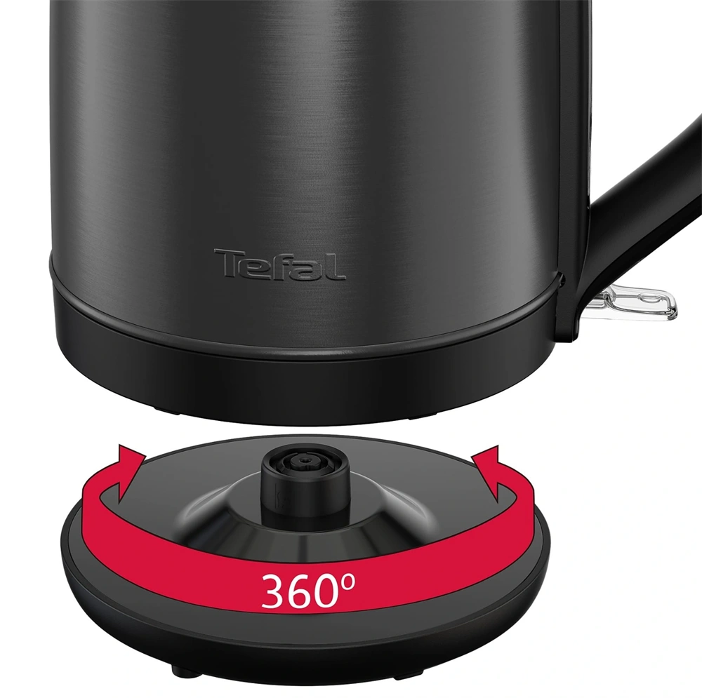 Tefal KO5S08E0 Subito 1,7L-es fekete vízforraló