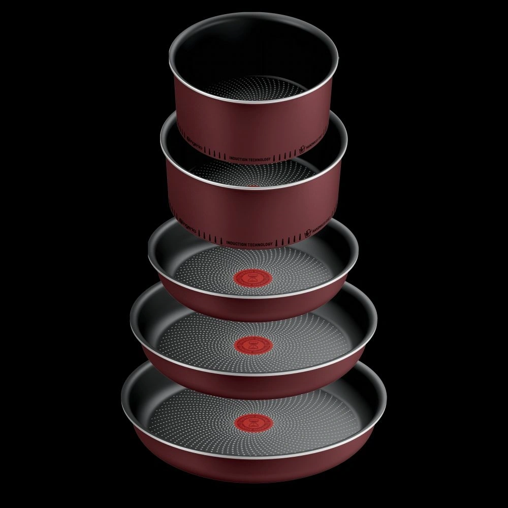 Tefal L7249802 Simply Cook 6 részes rozsdamentes acél edénykészlet