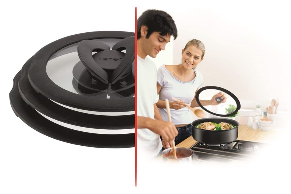 Tefal L9846553 Ingenio 24 cm-es üvegfedő