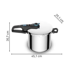 Tefal P2584401 Secure Trendy 8L kukta