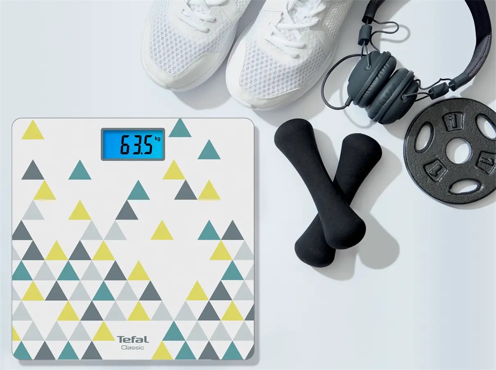 Tefal PP1536V0 Classic Scandinavian Sprit mintás fehér személymérleg
