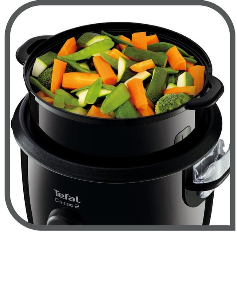 Tefal RK103811 Classic fekete 10 személyes rizsfőző