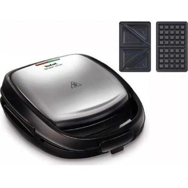 Tefal SW342D38 3in1 inox-fekete gorfi - grill/panini - szendvicssütő