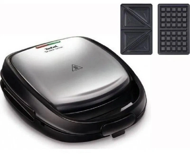 Tefal SW342D38 3in1 inox-fekete gorfi - grill/panini - szendvicssütő