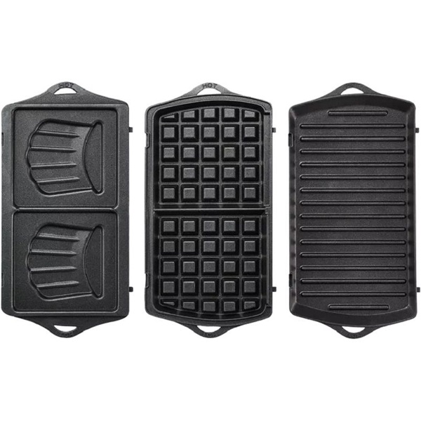 Tefal SW614831 Breaktime 3in1 inox-fekete gorfi - grill/panini - szendvicssütő (Újszerű)