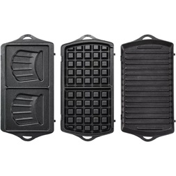 Tefal SW614831 Breaktime 3in1 inox-fekete gorfi - grill/panini - szendvicssütő (Újszerű)