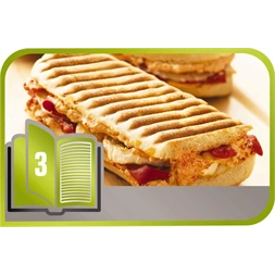 Tefal SW854D16 Snack Collection 4in1 inox gorfi - snack - grill/panini - szendvicssütő (Újszerű)