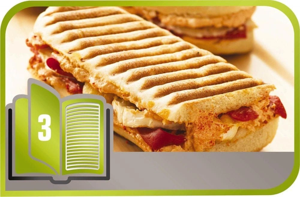 Tefal SW854D16 Snack Collection 4in1 inox gorfi - snack - grill/panini - szendvicssütő (Újszerű)