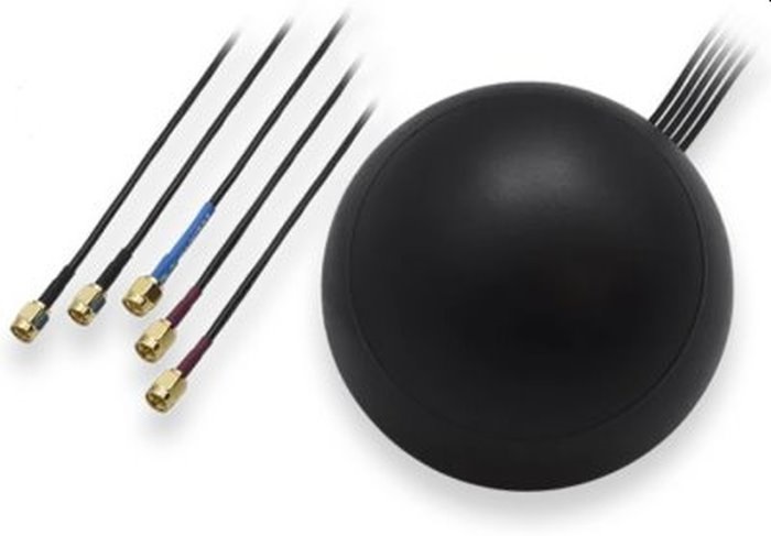 Teltonika PR1KCO28 combo MIMO Moblie/GNSS/WiFi SMA tető antenna