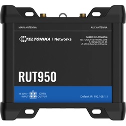Teltonika RUT950 3x10/100Mbps LAN 2xminiSIM WiFi 4G/LTE CAT4 Vezeték nélküli ipari router