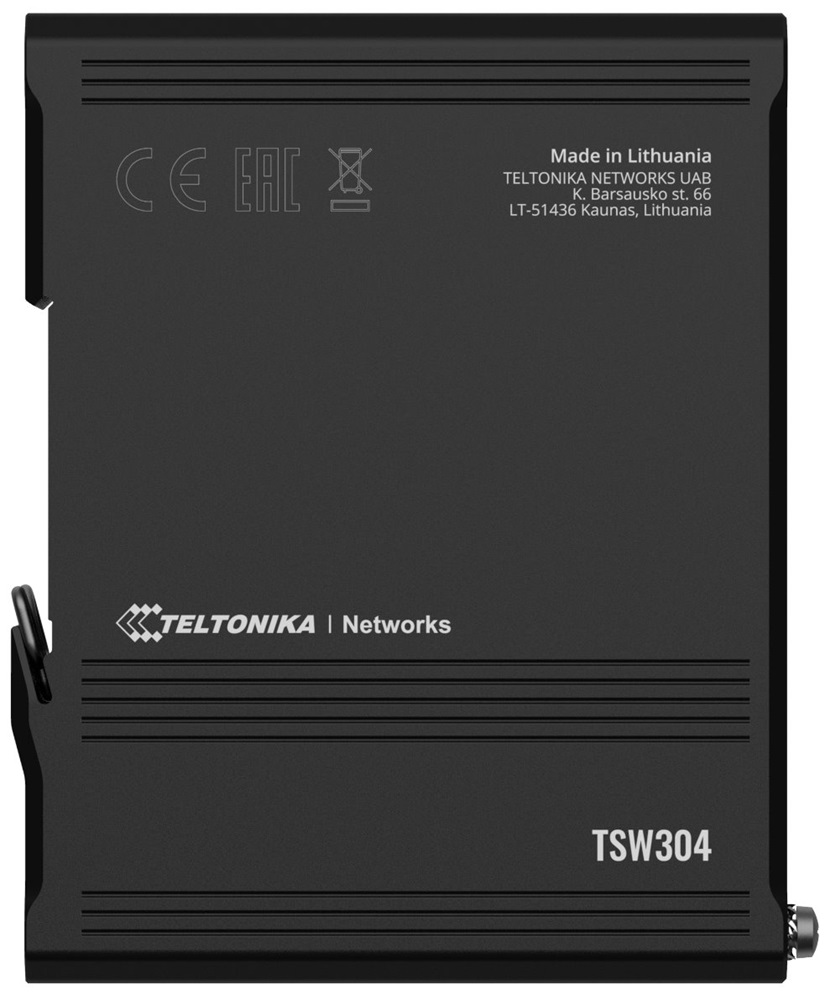 Teltonika TSW304 4x GbE LAN nem menedzselhető switch