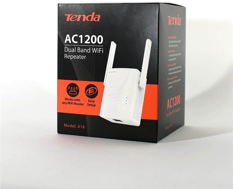 Tenda A18 AC1200 Dual Band vezeték nélküli range extender