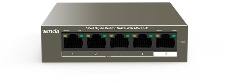 Tenda TEG1105P-4-63W 5port GbE LAN PoE (58W) switch