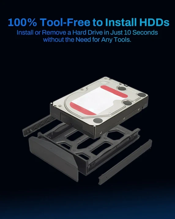 TerraMaster F2-425 (4GB) 2x SSD/HDD NAS