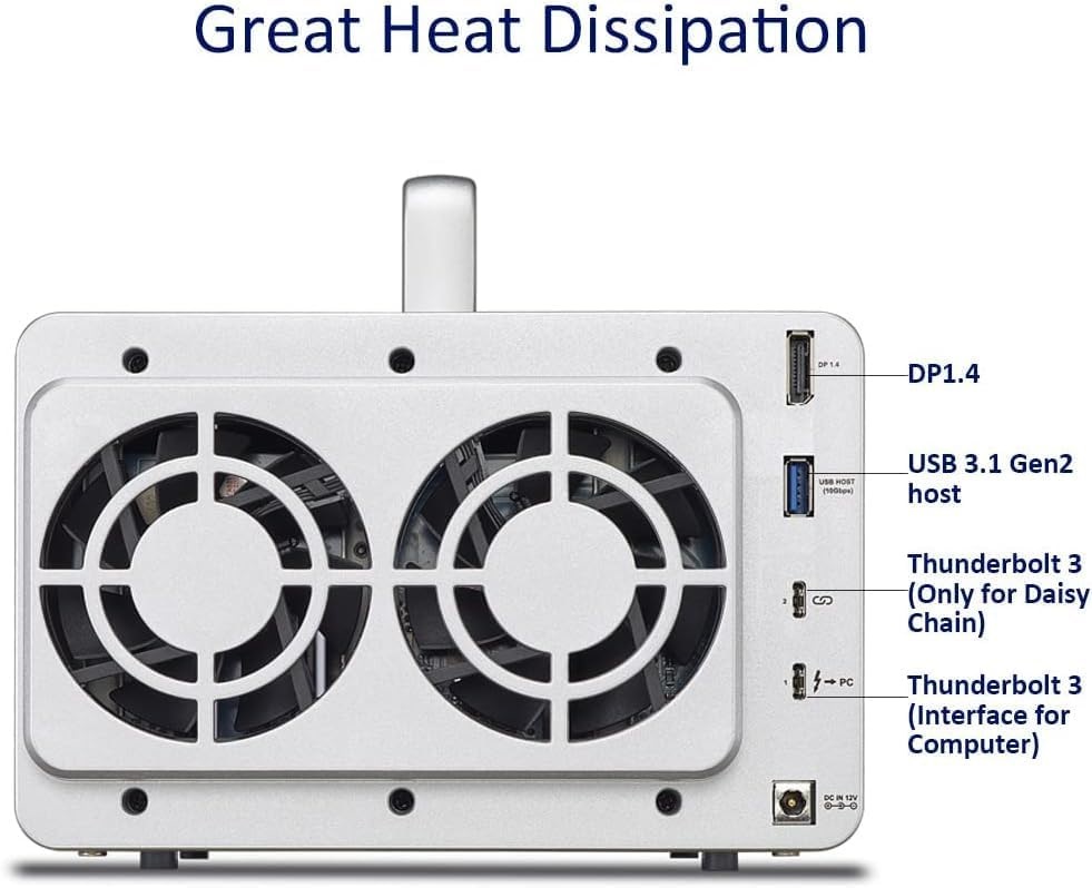 TerraMaster D5-TB3 Thunderbolt 3 5x SSD/HDD DAS
