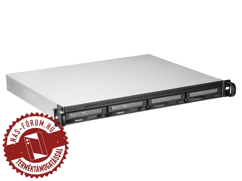 TerraMaster U4-500 4x SSD/HDD 1U rackbe szerelhető NAS