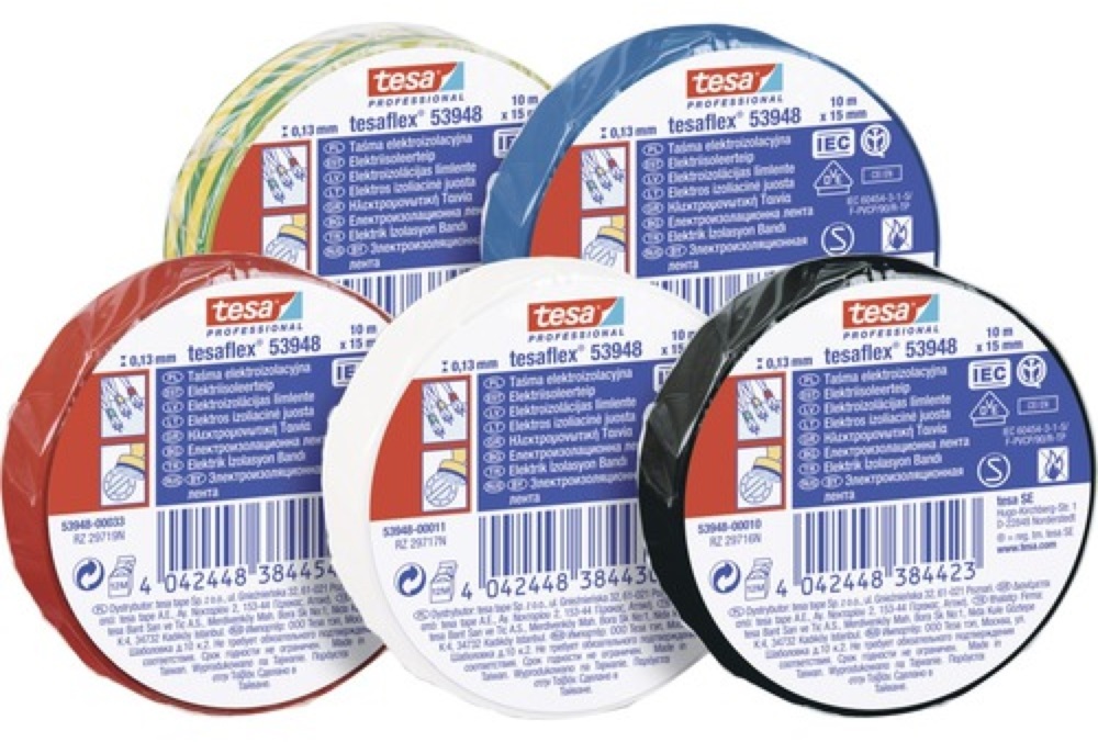 Tesa 53988 10mx15 mm kék szigetelőszalag