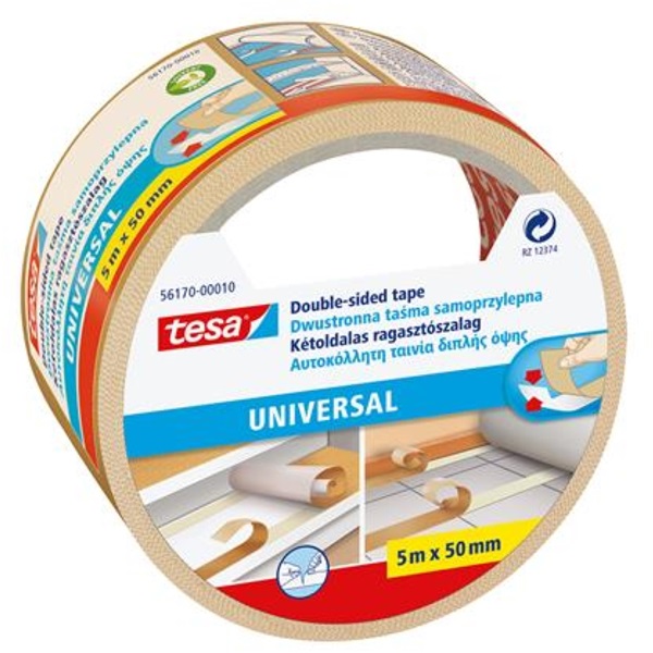 Tesa 56170 50mmx5 m kétoldalas tapadó ragasztószalag