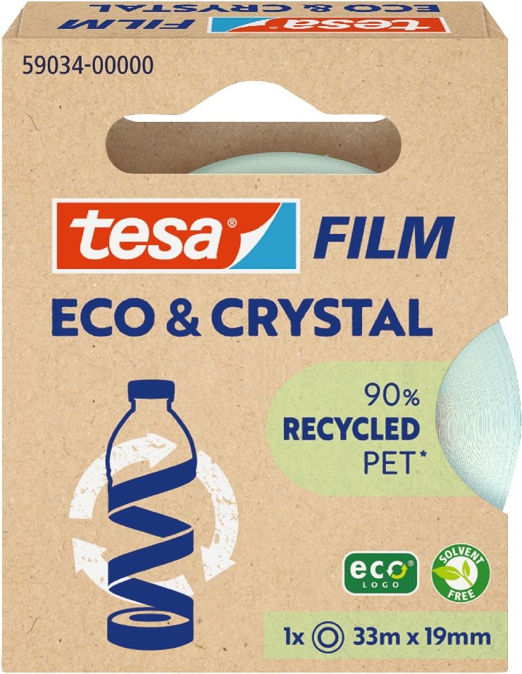 Tesa 59034 Eco&Crystal 33m x 19mm ragasztószalag