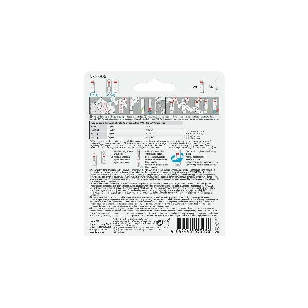 Tesa érzékeny felületekhez 2x1kg, állítható öntapadós akasztószög