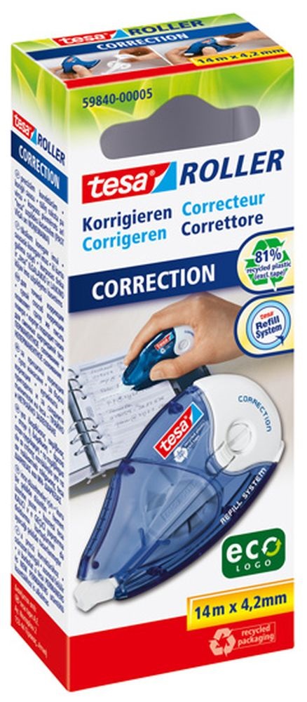Tesa 59840 cserélhető betéttel 4,2 mm hibajavító roller
