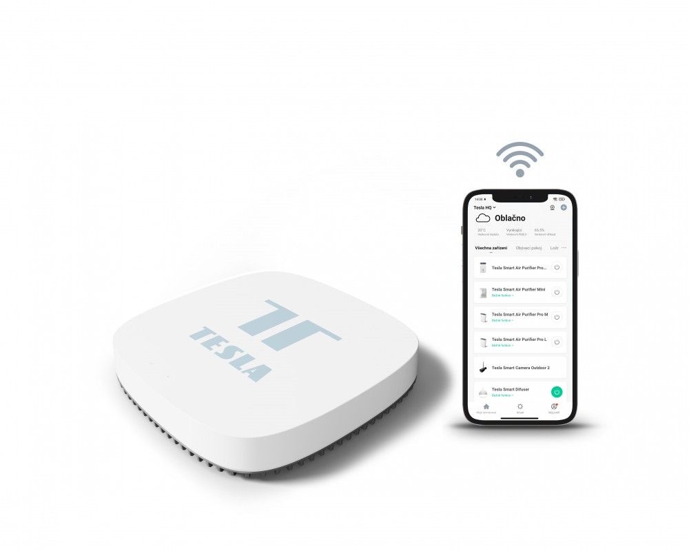Tesla TSL-GW-GT01ZG okos ZigBee Hub vezerlő
